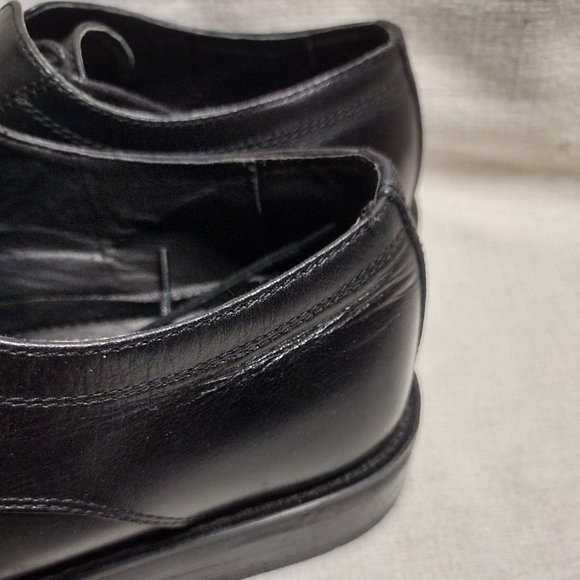 ? Aldo || 42 Osrik Black Square Toe Leather Oxfords main image 7